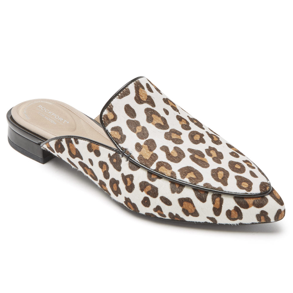 Rockport Slip-Ons Dame Leopard - Total Motion Zuly - CEIM74863